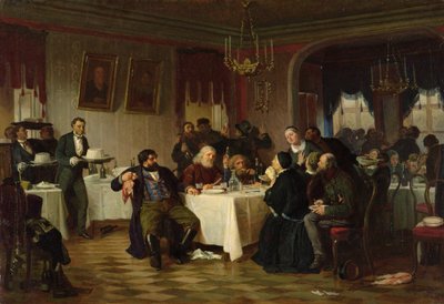 Das Restaurant von Firs Sergeevich Zhuravlev